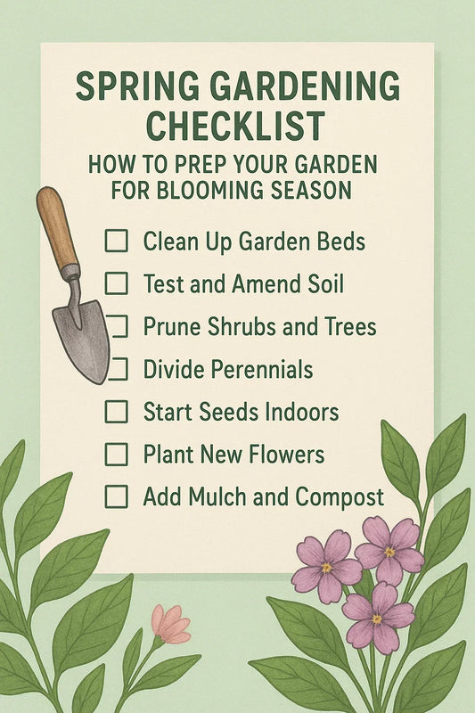 Spring Gardening Checklist: How to Prep Your Garden for Blooming Season