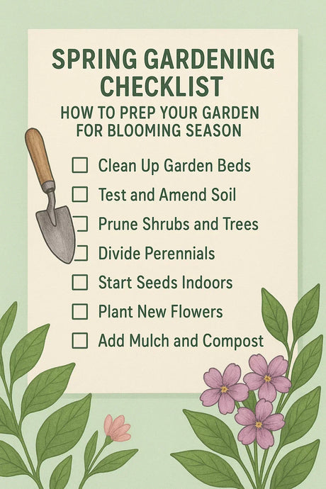 Spring Gardening Checklist: How to Prep Your Garden for Blooming Season