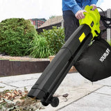 Youlefu Elektrischer Laubbläser und Saugmaschine – 3000 W hohe Leistung