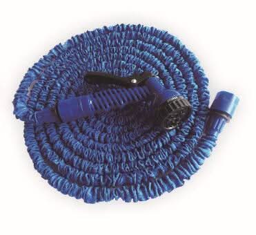 Latex Natural Telescopic Water Hose - High Pressure Car Wash & Watering Gun