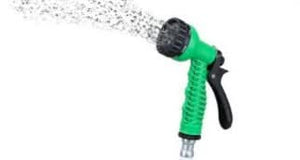 Latex Natural Telescopic Water Hose - High Pressure Car Wash & Watering Gun