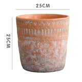Authentic Berber Terracotta Pot – Handcrafted North African Clay Planter for Indoor & Outdoor Gardens