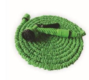 Latex Natural Telescopic Water Hose - High Pressure Car Wash & Watering Gun