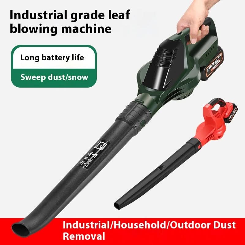 Cordless Electric Snow & Leaf Blower – High-Power Lithium Rechargeable Dual-Purpose Tool