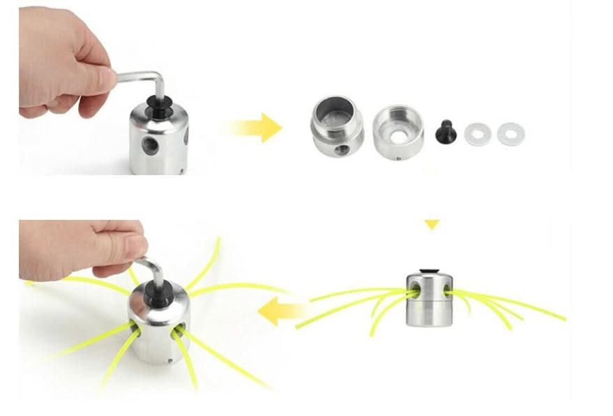 Luzhu Aluminium-Rasenmäheraufsatz – Leichtes und langlebiges Zubehör
