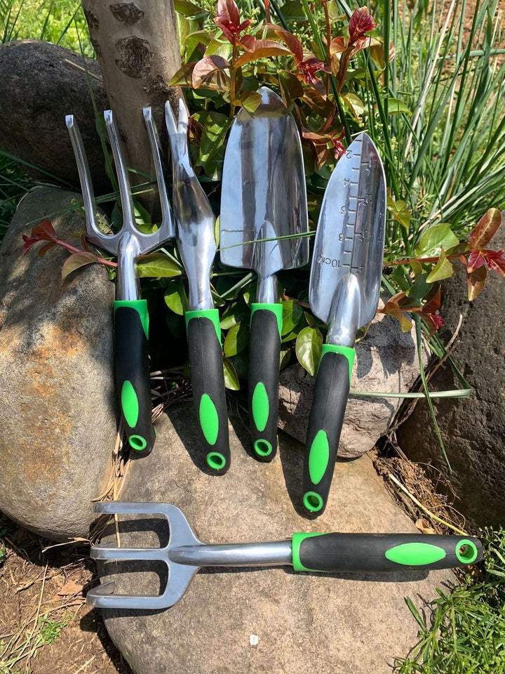 9-Piece Aluminum Gardening Tool Set – Ergonomic, Rust-Resistant & Lightweight