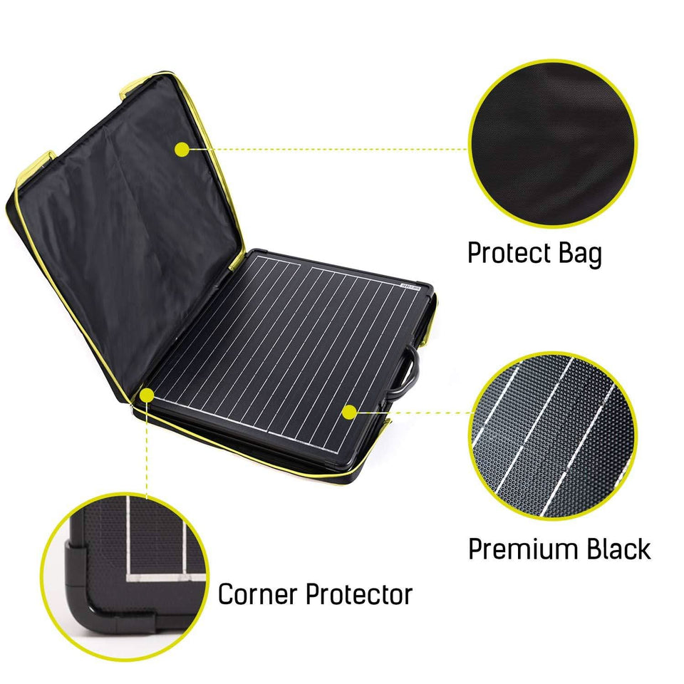 ACOPower Plk 100W tragbares Solarpanel-Kit, leichte 20A-Ladung