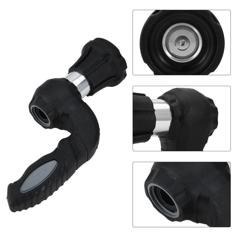 Mighty Power Hose Blaster Nozzle – 5-in-1 Adjustable Jet Sprayer for Garden, Lawn & Car