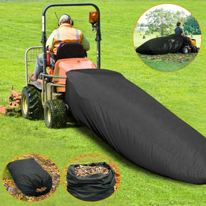 Lawn Tractor Leaf Bag – 54 Cu. Ft. Reusable Collection Bag for Riding Mowers