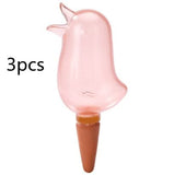 Topfpflanzen-Bewässerungsspieß für Zimmerpflanzen, Garten, automatisches Bewässerungswerkzeug, süße Vögel, Tropfbewässerungssystem-Set für den Innenbereich