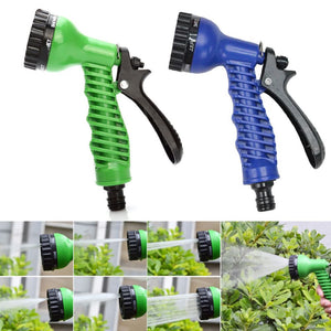 Latex Natural Telescopic Water Hose - High Pressure Car Wash & Watering Gun