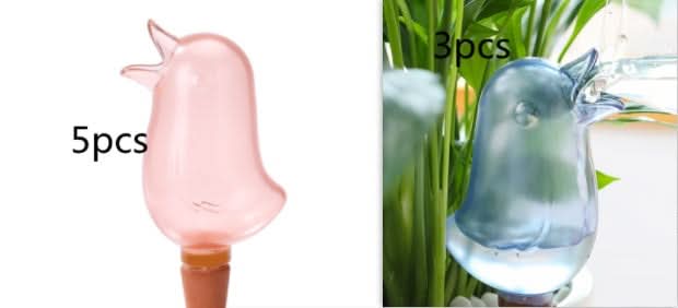 Topfpflanzen-Bewässerungsspieß für Zimmerpflanzen, Garten, automatisches Bewässerungswerkzeug, süße Vögel, Tropfbewässerungssystem-Set für den Innenbereich