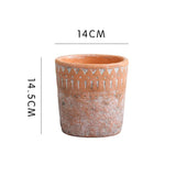Authentic Berber Terracotta Pot – Handcrafted North African Clay Planter for Indoor & Outdoor Gardens
