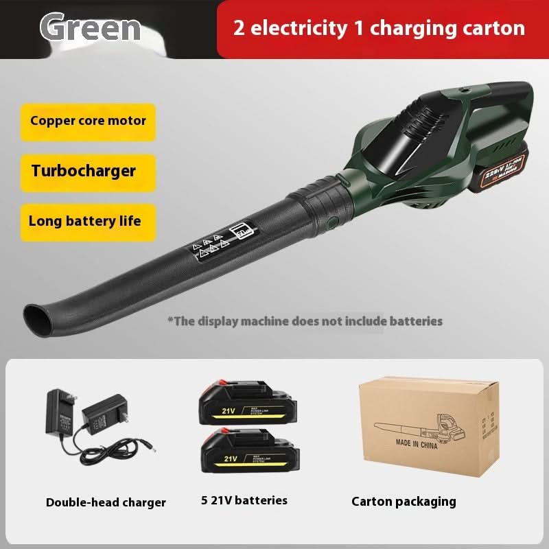 Cordless Electric Snow & Leaf Blower – High-Power Lithium Rechargeable Dual-Purpose Tool
