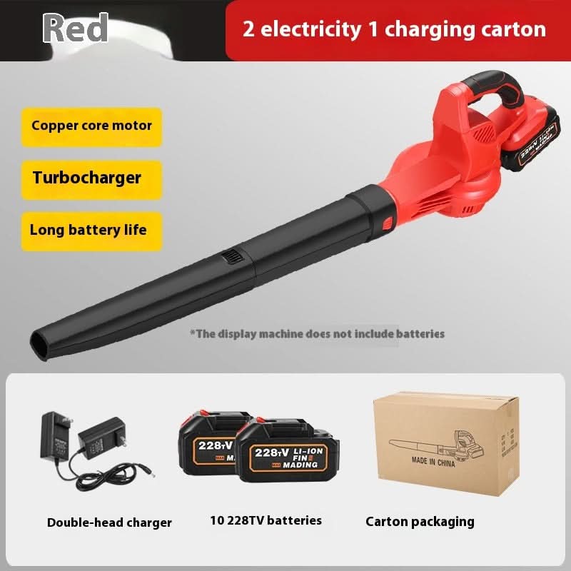 Cordless Electric Snow & Leaf Blower – High-Power Lithium Rechargeable Dual-Purpose Tool