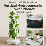 DIY Vertical Tower Planters With 5Holes Detachable PP Colonization