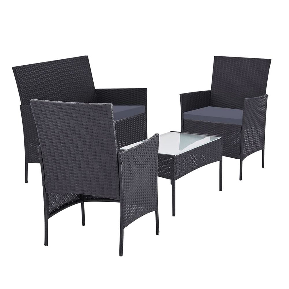 Gardeon Garden Furniture Outdoor Lounge Setting Wicker Sofa Patio