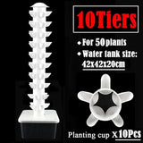 DIY Vertical Tower Planters With 5Holes Detachable PP Colonization