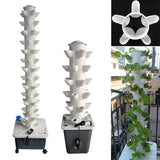 DIY Vertical Tower Planters With 5Holes Detachable PP Colonization
