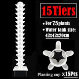 DIY Vertical Tower Planters With 5Holes Detachable PP Colonization