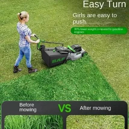 220V New Electric Lawn Mower with High Power for Small Gardens and