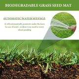 Biodegradable Grass Seed Mat Horticultural Lawn Seed Blanket Non-woven