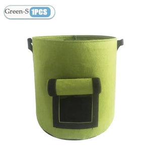 1 à 8 sacs de plantation de pommes de terre en feutre de 5/10 gallons, grand diamètre pour légumes