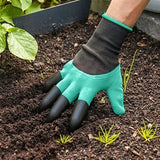 2PCS Gartenhandschuhe mit Krallen für Frauen und Männer, beide Hände, Gartenarbeit
