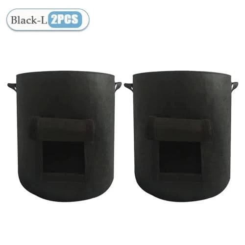 1 à 8 sacs de plantation de pommes de terre en feutre de 5/10 gallons, grand diamètre pour légumes