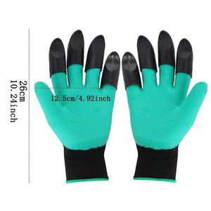 2PCS Garden Gloves with Claws for Women and Men Both Hands Gardening