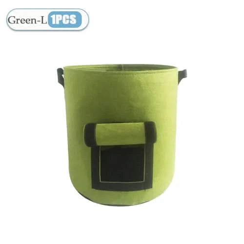 1 à 8 sacs de plantation de pommes de terre en feutre de 5/10 gallons, grand diamètre pour légumes