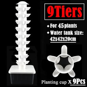 DIY Vertical Tower Planters With 5Holes Detachable PP Colonization