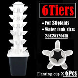 DIY Vertical Tower Planters With 5Holes Detachable PP Colonization
