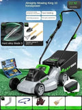 220V New Electric Lawn Mower with High Power for Small Gardens and