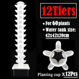 DIY Vertical Tower Planters With 5Holes Detachable PP Colonization