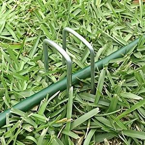 U-type Garden Staples Heavy-duty Landscaping Fence Tubing Stakes Sod