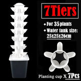 DIY Vertical Tower Planters With 5Holes Detachable PP Colonization