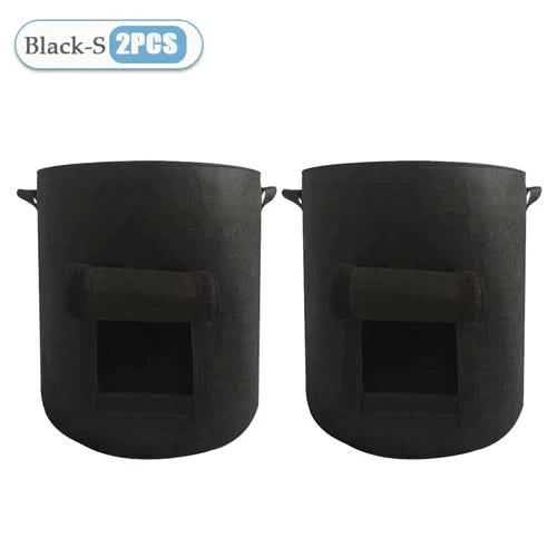 1 à 8 sacs de plantation de pommes de terre en feutre de 5/10 gallons, grand diamètre pour légumes