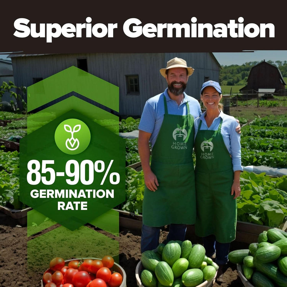 Ultimate 55 Vegetable Seeds Pack - 28,000+ USA Heirloom Non-GMO Seeds for Year-Round Gardening - Perfect Survival Seed Vault for Preppers & Gardeners - Ideal Gift for All!