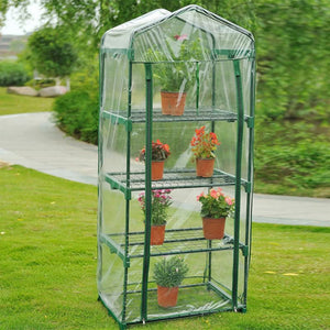 PVC Plant Cover Garden Greenhouse Tomato Shed Greenhouse
