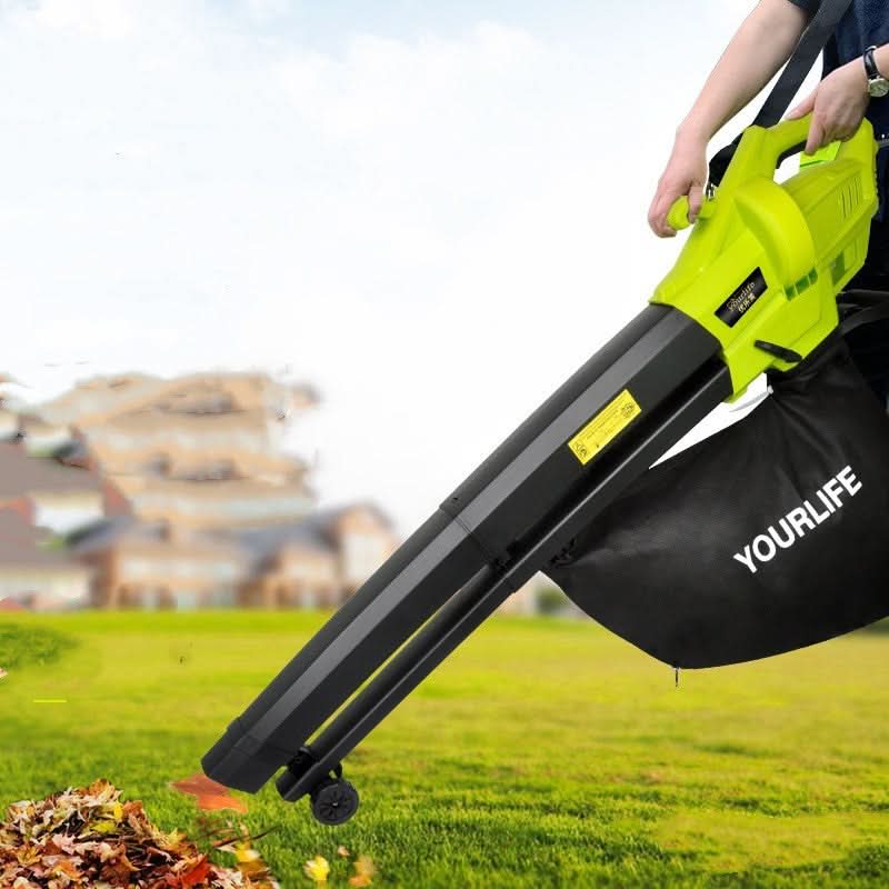Youlefu Elektrischer Laubbläser und Saugmaschine – 3000 W hohe Leistung