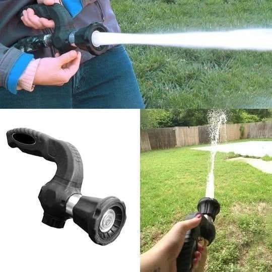Mighty Power Hose Blaster Nozzle – 5-in-1 Adjustable Jet Sprayer for Garden, Lawn & Car