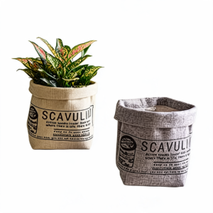 Washable Flower Ware Home Decorative Cloth Flowerpot