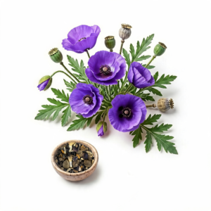 Purple Wild Flower Seeds Mix Holly Leaf, Drought Resistant